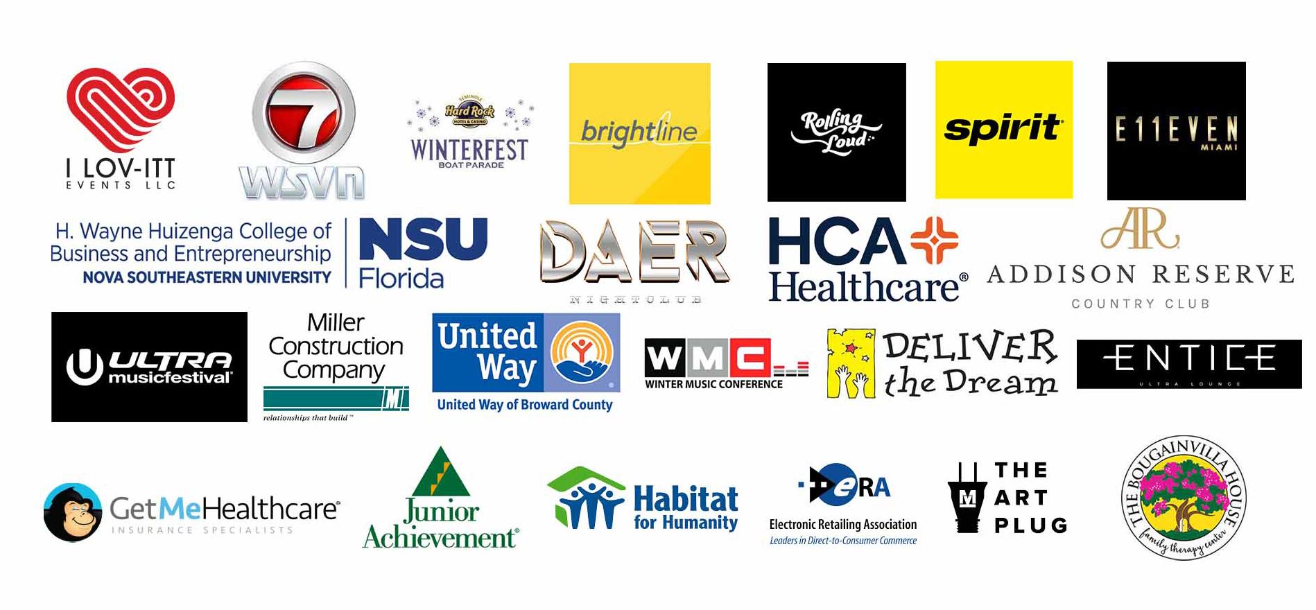 Ivan Events Past Client Logos